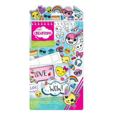 CRAYOLA CREATIONS 250+ COLOR EMOJI STICKER ART SET